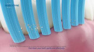 Sensodyne toothbrush – For effective and gentle care English 20 sec [upl. by Nothgiel]