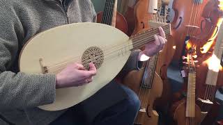 EMS Heritage 6 Course Renaissance Lute after Hieber [upl. by Emee414]