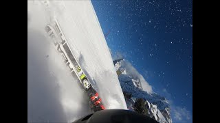 Inferno Murren Race 2022 HD including accident and recovery [upl. by Rosella]