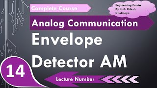 Envelope Detector Basics Derivation Working Block Diagram amp Circuit Explained  AM detection [upl. by Marcelia]