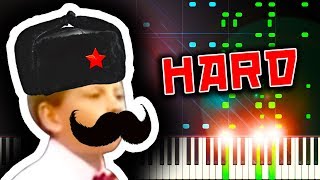 RUSSIAN YODELING BOY  Piano Tutorial [upl. by Luemas]