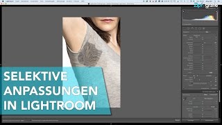 Selektive Anpassungen mit Korrekturpinsel in Photoshop Lightroom  Zipfografie Folge 14 [upl. by Layod]