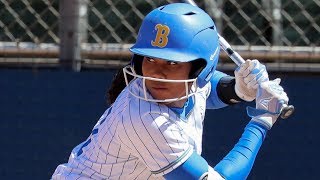 Recap No 3 UCLA softball uses fiverun seventh inning to down Utah [upl. by Derreg]