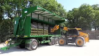 Our new Bespoke Trailers in action during another busy day at Tiller Turf [upl. by Lareine]