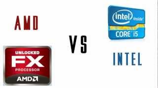 FX 8120 vs i5 2500K  AMD vs INTEL [upl. by Ammadas]