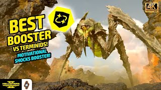 The BEST booster against the Terminids in Helldivers 2 Motivational Shocks [upl. by Ecyob]