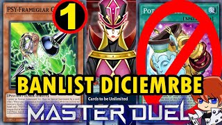 Banlist Master Duel Diciembre 2024 Adios Tenpai Se Vienen Las Nuevas Trickstar TeamSetoX YuGiOh [upl. by Aohsoj266]