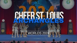 Cheer St Louis  Archangels  Day 1  Worlds 2024 [upl. by Emmy314]