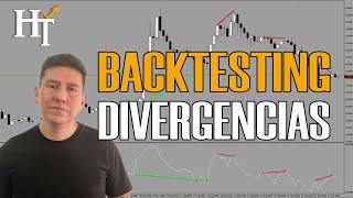 PUSE A PRUEBA si las DIVERGENCIAS funcionan BACKTESTING INDICADOR DE REGALO [upl. by Hook]