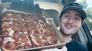 Donatos Bakery Crust Pizza Review [upl. by Assiruam]