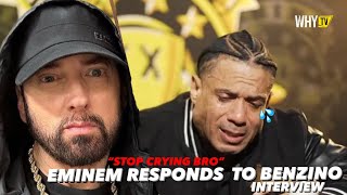 Eminem Responds To Benzino And Talks About Their Feud ‘Benzino Started This Beef’ [upl. by Lynd297]