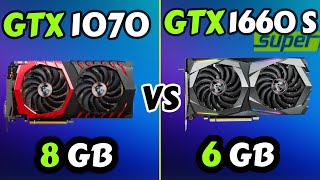 GTX 1070 vs GTX 1660 Super  Test in 10 Games [upl. by Keever]