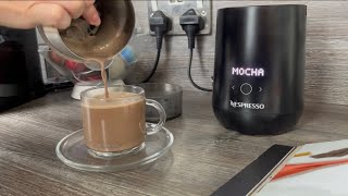 How to Use a Nespresso Barista Recipe Maker  Nespresso Milk Frother  First Use  A2B Productions [upl. by Melak993]