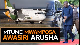 MTUME BONIFACE MWAMPOSA AWASILI ARUSHA [upl. by Yereffej67]