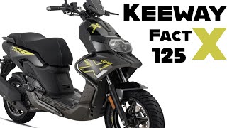 All you need to know about the Keeway Fact X 125 Full review [upl. by Silrak364]