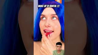 Make up di bantal challenge funny mukbang candy comedy coke makeup [upl. by Sidnee60]