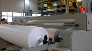 Chinese PP Spunbond Nonwoven Production Line manufacturer Reifenhauser Reicofil 34 technologies [upl. by Anitsuj694]