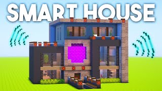 How to build a Smart House in Minecraft [upl. by Aromat706]