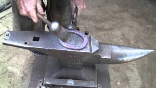 Shoeing For A Living Tim Shannon Heel Extension Shoe Modification [upl. by Cyma]