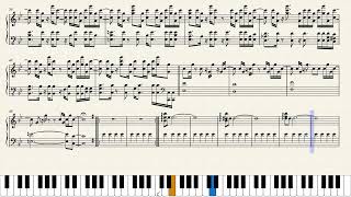 Squid Game — Unfolded End Credits Piano Sheet Music [upl. by Rramal]