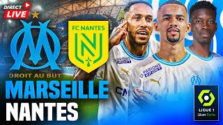 🔵⚪MARSEILLE  NANTES💙🚨AUBAMEYANG EXCEPTIONNEL  ligue 1 [upl. by Aierdna]