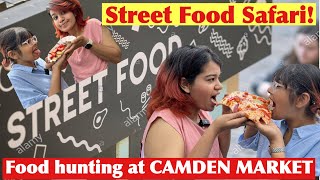 Street Food തേടി Londonലൂടെ Taste Tour Camden Market’s Food AdventuresLondon Food Vlog🍕🍜🌮 [upl. by Fabri]