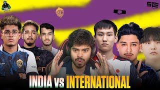 INDIA vs INTERNATIONAL  BEST 1v4 IN THE WORLD  PART 1 [upl. by Raseda]