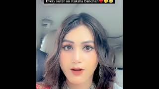 Every sister on Raksha Bandhan 🥺😂youtubeshortscomedyshortsshortvideo🥶 [upl. by Othelia]