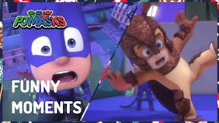 PJ Masks Funny Moments 1 [upl. by Ehcsrop826]