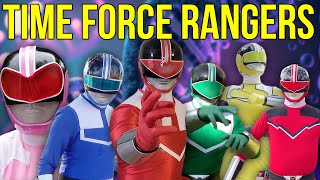 The Time Force Rangers  feat REAL Power Rangers [upl. by Anai243]