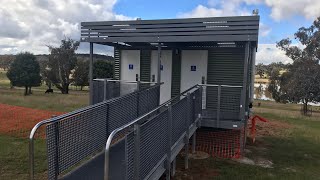 Clivus Multrum Composting Toilet at Bethungra Dam NSW [upl. by Nerral]