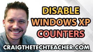 Disable Performance Counters on Windows XP [upl. by Vicky]