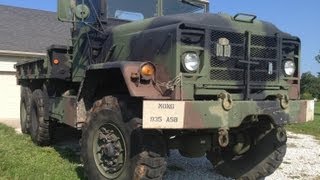 M923A2 5Ton 6x6 Cummins 83L Turbo Diesel [upl. by Idona]