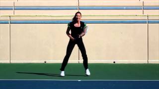 Steffi Graff footwork [upl. by Harahs359]