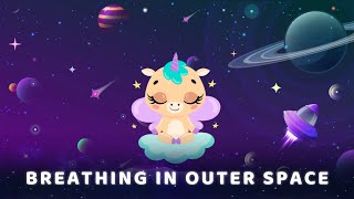 Guided Meditation for Kids  BREATHING IN OUTER SPACE  Mindfulness for Children [upl. by Lucius]