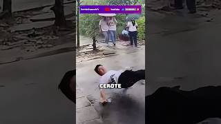 🤦🏻‍♂️🆚🌧️ Cerote corriendo vs lluvia  esemajeengasado lacarpetadelosvrgzos Humor shorts [upl. by Ayekin]