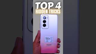 Oppo Reno 12 5G Top 4 Features🔥  Tips amp Tricks  opporeno12 tipsandtricks shorts [upl. by Ahsinit]