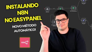 Como instalar N8N em modo FILA no EASYPANEL em menos de 5 minutos Método AUTOMATICO [upl. by Reivax478]