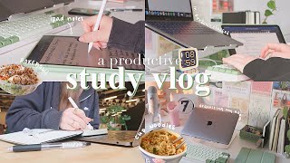 uni diaries  study vlog note taking small business haul packages journaling [upl. by Namrac]