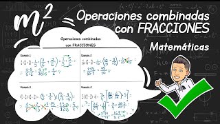 Operaciones Combinadas FRACCIONES I [upl. by Pilif]