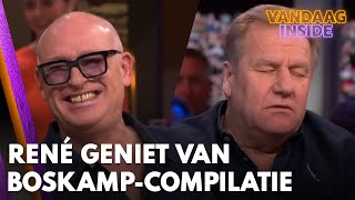 René heeft op bankie naar Boskampcompilatie gekeken ‘Dat is echt héél leuk’  VANDAAG INSIDE [upl. by Walsh]