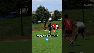 ⚽️🚨 Talib with the Rabona assist this morning 👌🏽 sundayleague rabona soccershorts [upl. by Najram]