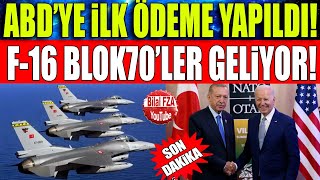 ABDYE İLK ÖDEMEYİ YAPTIK F16 BLOK70LER GELİYORmuhteşem biden yeşil gökyüzüne bakıyor [upl. by Anelrats200]