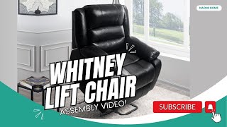 Transform Your Living Room With Simple DIYs Naomi Home  Whitney Deluxe Lift Chair Assembly Video [upl. by Giark]