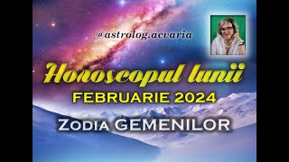 GEMENI ♊Curs intensiv de independenta⭐ Horoscopul lunii FEBRUARIE 2024 [upl. by Downe]