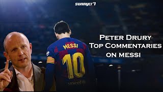 Peter Drury Hilarious Commentaries On Messi ●● Messi vs Peter Drury ●● Peter Drury Best Commentary [upl. by Kenneth]