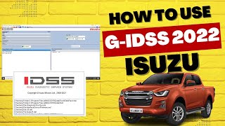 How to use GIDSS ISUZU 2022 with device J2534 Tactrix Openport20 Mongoose JLR [upl. by Buzzell]