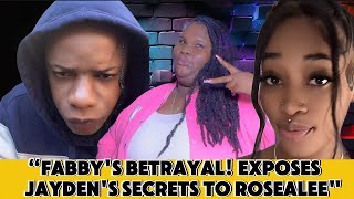 quotFABBYS REVENGE Jaydens Private Life Exposed to Rosealeequot [upl. by Dumanian674]