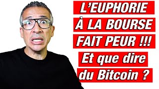 Jusquoù peut monter la Bourse  Et jusquoù peut chuter le Bitcoin [upl. by Madra]