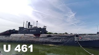 Peenemünde ponorka U461 ostrov Usedom Německo Maritim Museum Peenemünde U461 [upl. by Anwahsad996]